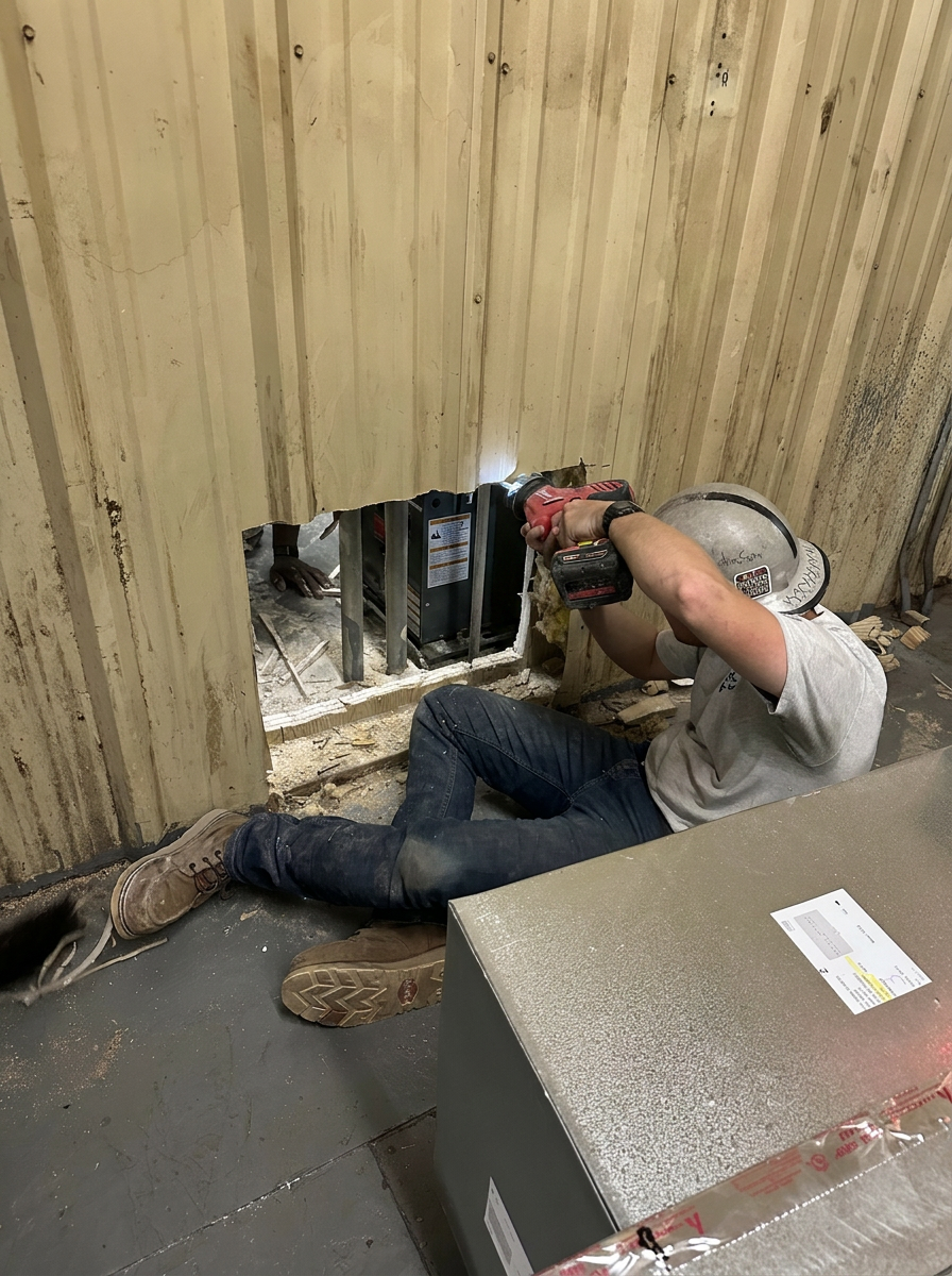 Jenkins HVAC project photo