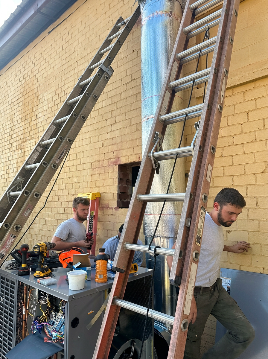 Jenkins HVAC project photo